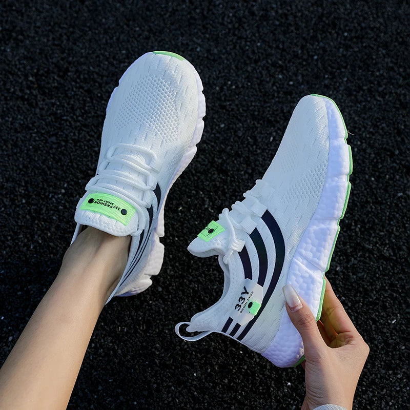 Tênis Masculino Casual de Verão Leve e Respirável, Ideal para Corrida, Caminhada e Uso Diário