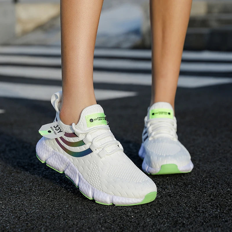 Tênis Masculino Casual de Verão Leve e Respirável, Ideal para Corrida, Caminhada e Uso Diário