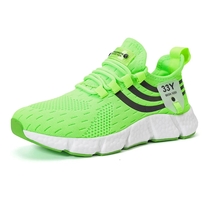 Tênis Masculino Casual de Verão Leve e Respirável, Ideal para Corrida, Caminhada e Uso Diário