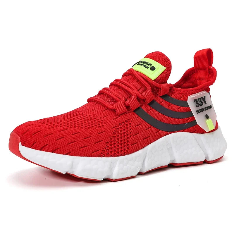 Tênis Masculino Casual de Verão Leve e Respirável, Ideal para Corrida, Caminhada e Uso Diário