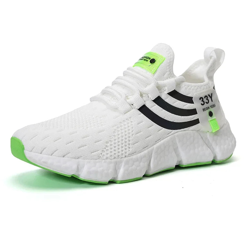 Tênis Masculino Casual de Verão Leve e Respirável, Ideal para Corrida, Caminhada e Uso Diário