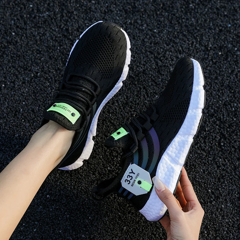 Tênis Masculino Casual de Verão Leve e Respirável, Ideal para Corrida, Caminhada e Uso Diário