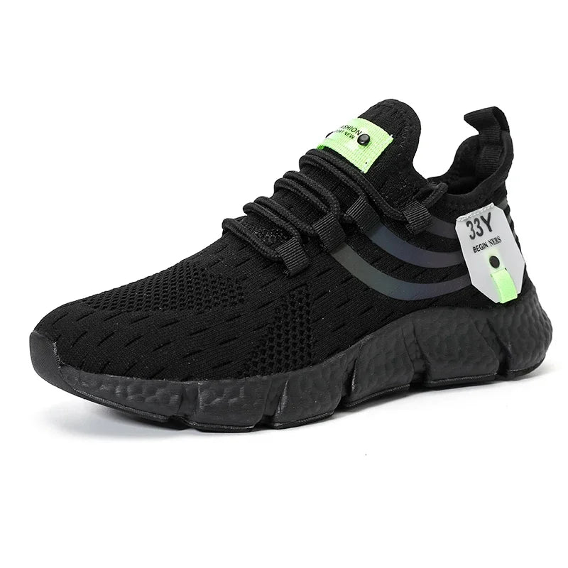 Tênis Masculino Casual de Verão Leve e Respirável, Ideal para Corrida, Caminhada e Uso Diário