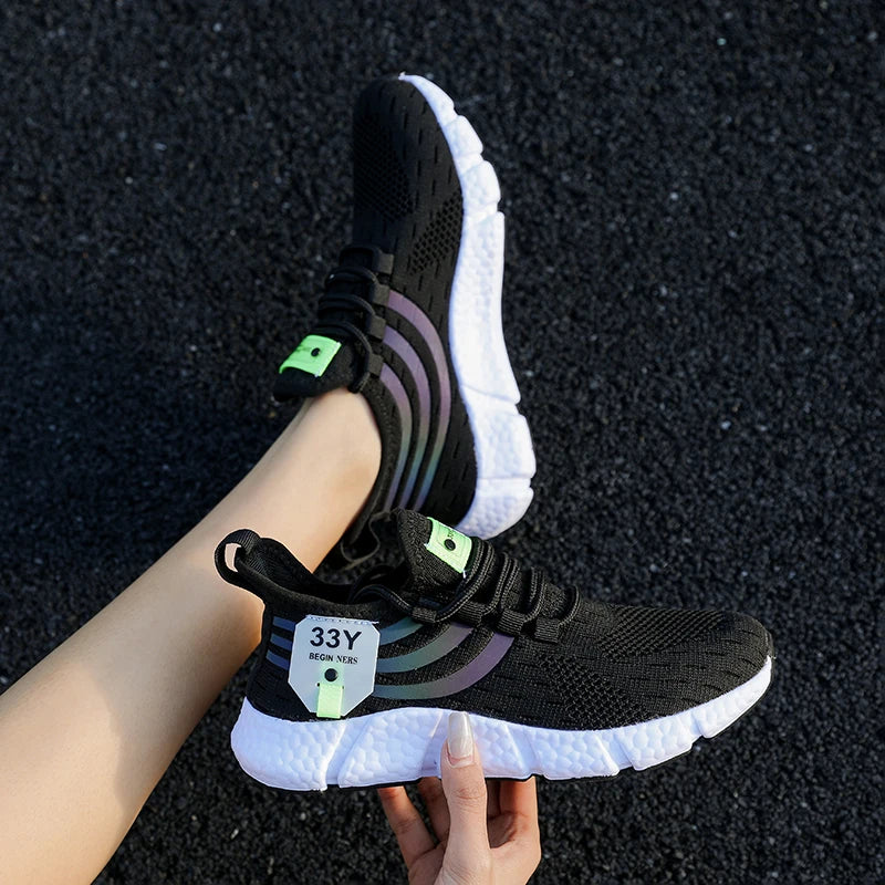 Tênis Masculino Casual de Verão Leve e Respirável, Ideal para Corrida, Caminhada e Uso Diário